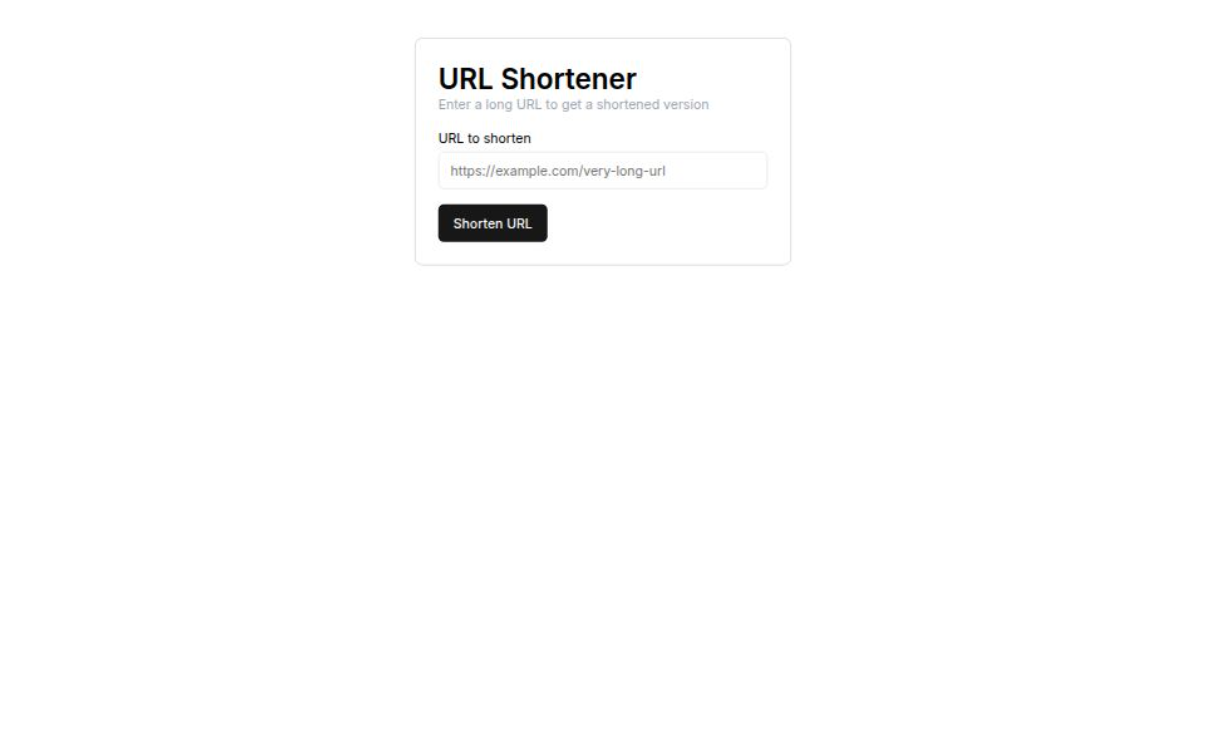 URL Shortener